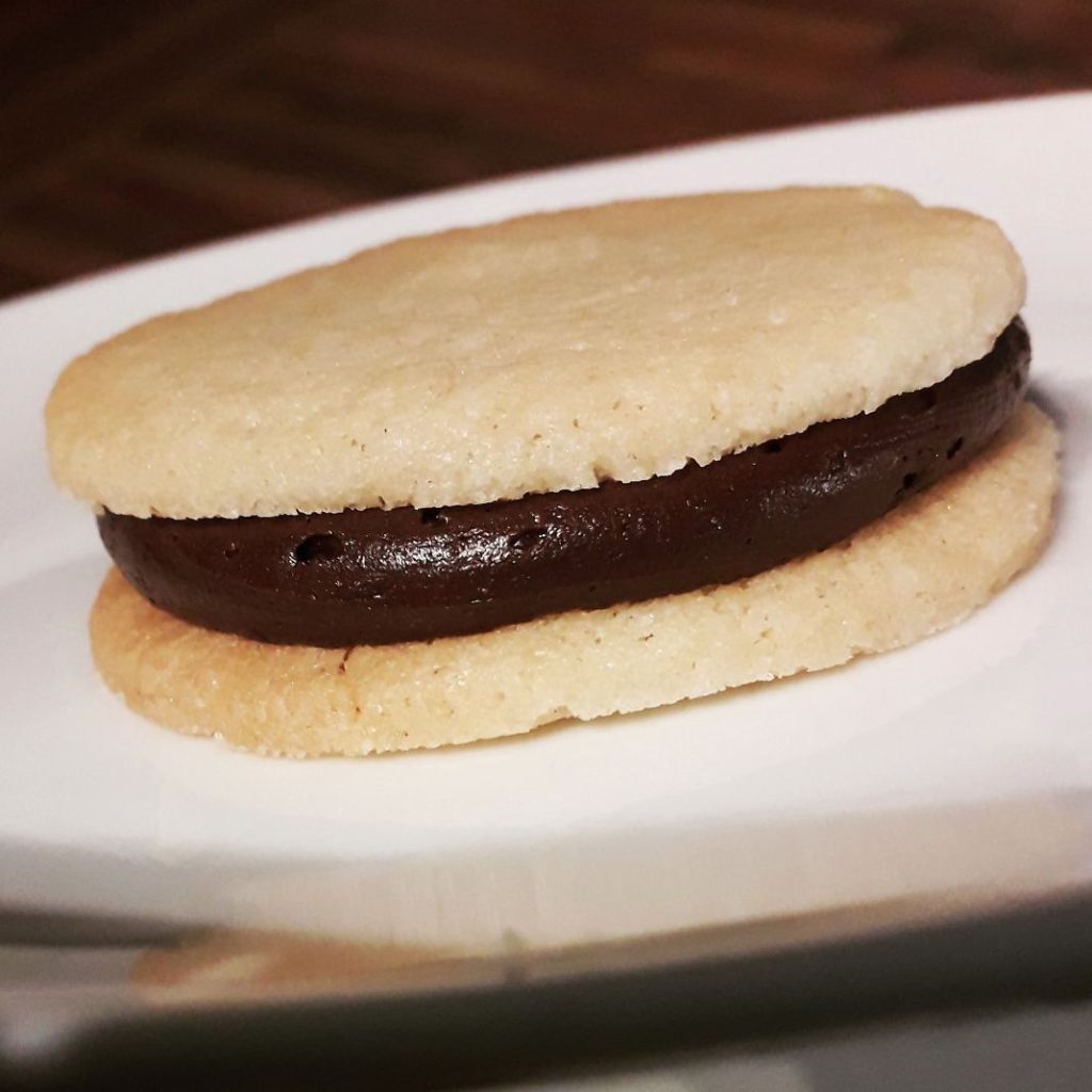 Chocolate Ganache Sandwich Cookie