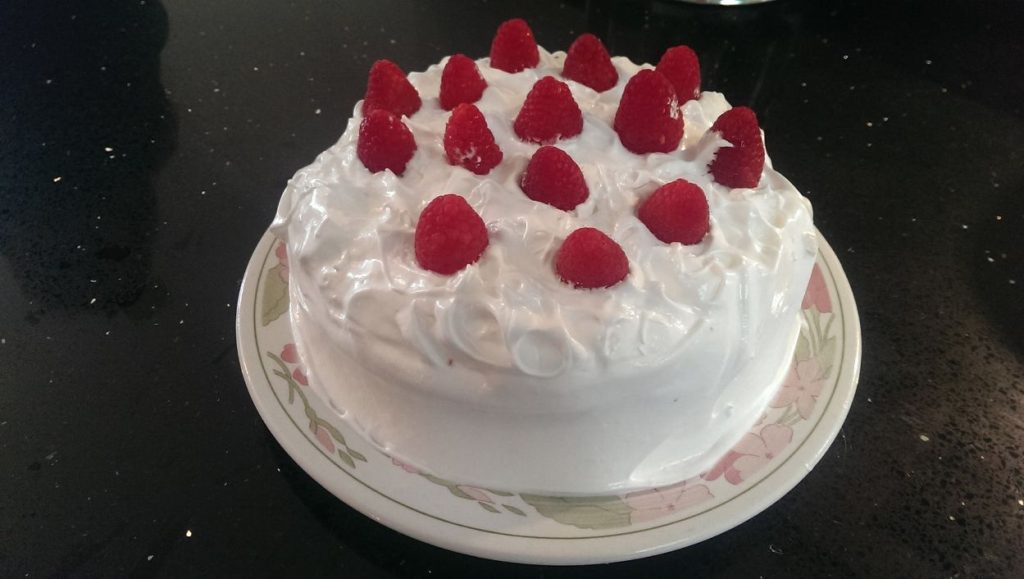 Raspberry Swiss Meringue Cake1